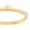 Bague 53 Bague solitaire en or jaune avec diamants 0,26 ct 58 Facettes 578723RV