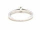 Bague 53 Bague solitaire en or blanc 18 carats avec diamant 0,20 ct 58 Facettes 578751RV