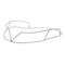 Collier Collier graphique ras-de-cou en or blanc 18 carats et diamants 58 Facettes 578797RV