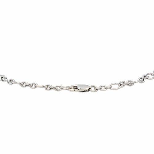 Collier Collier graphique ras-de-cou en or blanc 18 carats et diamants 58 Facettes 578797RV