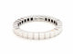 Bague 54 Alliance cube - Bague en or blanc 18 carats 58 Facettes 578800RV