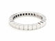 Bague 54 Alliance cube - Bague en or blanc 18 carats 58 Facettes 578800RV