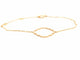 Bracelet Bracelet Transparence en or rose 18 carats 58 Facettes 578893RV