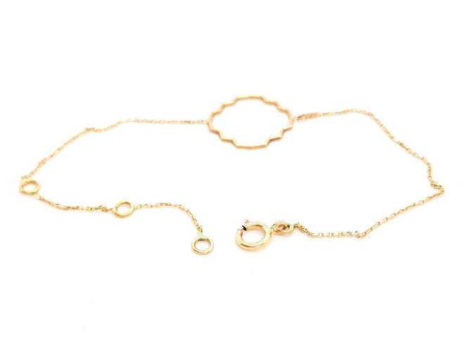 Bracelet Bracelet Transparence en or rose 18 carats 58 Facettes 578893RV