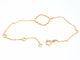 Bracelet Bracelet Transparence en or rose 18 carats 58 Facettes 578893RV
