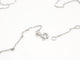 Collier Transparence - Collier en or blanc 18 carats 58 Facettes 578908RV