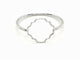 Bague 54 Transparence - Bague en or blanc 18 carats 58 Facettes 578911RV