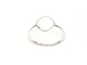 Bague 54 Transparence - Bague en or blanc 18 carats 58 Facettes 578911RV