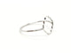 Bague 54 Transparence - Bague en or blanc 18 carats 58 Facettes 578911RV