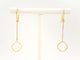 Boucles d'oreilles Transparence - Boucles d'oreilles pendantes en or jaune 18 carats 58 Facettes 578917RV