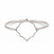 Bague 53 Bague Transparence en or blanc 18 carats 58 Facettes 578919RV
