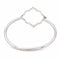 Bague 53 Bague Transparence en or blanc 18 carats 58 Facettes 578919RV