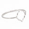Bague 53 Bague Transparence en or blanc 18 carats 58 Facettes 578919RV