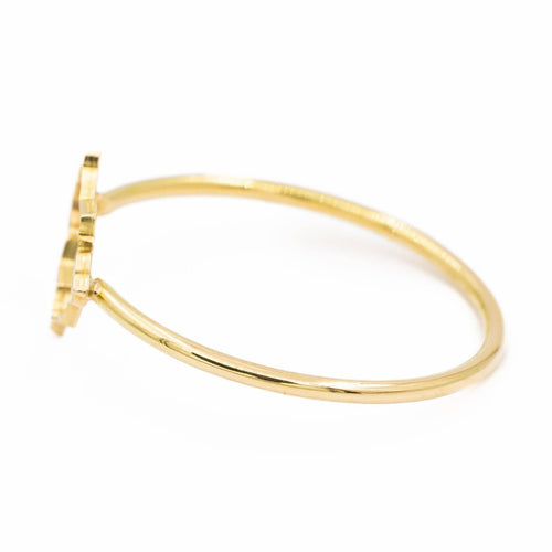 Bague 53 Bague Transparence en or jaune 18 carats 58 Facettes 578921RV