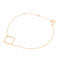 Bracelet Bracelet Transparence en or rose 18 carats 58 Facettes 578924RV