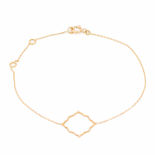 Bracelet Bracelet Transparence en or rose 18 carats 58 Facettes 578924RV