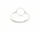 Bague 54 Bague Transparence en or blanc 18 carats 58 Facettes 578927RV