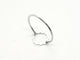 Bague 54 Bague Transparence en or blanc 18 carats 58 Facettes 578927RV