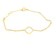 Bracelet Bracelet Transparence en or jaune 18 carats 58 Facettes 578932RV