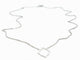 Collier Transparence - Collier en or blanc 18 carats 58 Facettes 578935RV