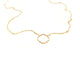 Collier Collier Transparence - Collier motif graphique en or rose 18 carats 58 Facettes 578938RV