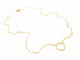 Collier Collier Transparence - Collier motif graphique en or rose 18 carats 58 Facettes 578938RV