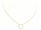 Collier Collier Transparence - Collier motif graphique en or rose 18 carats 58 Facettes 578938RV