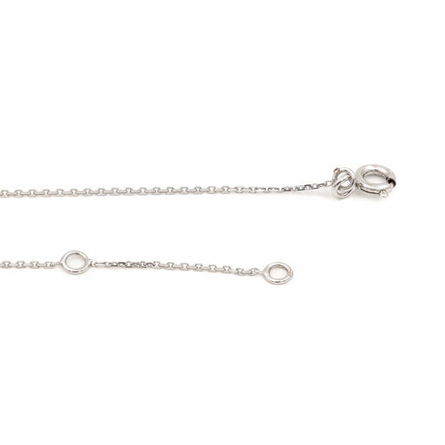 Collier Collier Transparence - Collier en or blanc 18 carats 58 Facettes 578939RV