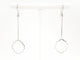 Boucles d'oreilles Transparence - Boucles d’oreilles pendantes en or blanc 18 carats 58 Facettes 578940RV