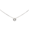 Collier Collier en or blanc 18 carats avec diamant taille brillant 58 Facettes 579047RV