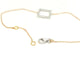 Bracelet Bracelet graphique en or blanc et or rose 18 carats serti de diamants 58 Facettes 579170RV