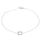 Bracelet Bracelet graphique en or blanc 18 carats et diamants 58 Facettes 579173RV