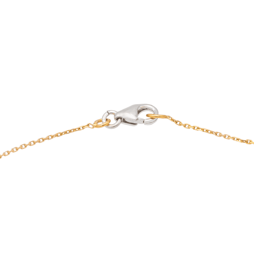 Bracelet Bracelet graphique en or blanc et rose 18 carats avec diamants 58 Facettes 579176RV