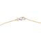 Bracelet Bracelet graphique en or blanc et rose 18 carats avec diamants 58 Facettes 579176RV