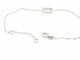 Bracelet Bracelet en or blanc 18 carats serti de diamants 58 Facettes 579196RV
