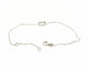 Bracelet Bracelet en or blanc 18 carats serti de diamants 58 Facettes 579196RV