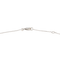 Collier Collier graphique en or blanc et rose 18 carats avec diamants 58 Facettes 579200RV