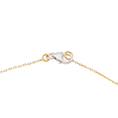 Bracelet Bracelet graphique en or rose et or blanc 18 carats, diamants 58 Facettes 579214RV