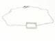 Bracelet Bracelet graphique en or blanc 18 carats et diamants 58 Facettes 579217RV