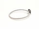 Bague 54 Bague en or blanc 18 carats avec diamant brillant 0,03 ct 58 Facettes 579277RV