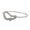Bague 54 Bague aile d’ange en or blanc 18 carats et diamants 58 Facettes 579296RV