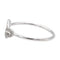 Bague 54 Bague aile d’ange en or blanc 18 carats et diamants 58 Facettes 579296RV