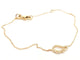 Bracelet Bracelet aile d’ange en or rose 18 carats et diamants 58 Facettes 579300RV
