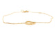 Bracelet Bracelet aile d’ange en or rose 18 carats et diamants 58 Facettes 579300RV