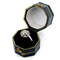 Bague 54 Bague Art déco en platine avec diamants et saphirs 58 Facettes 826F28F7DFB54661AFC946395CC3E036