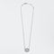 Collier Collier or gris diamants motif trèfle 58 Facettes L4