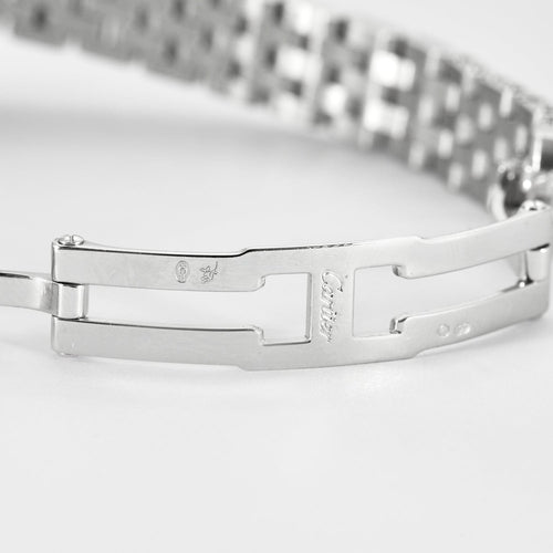 Montre CARTIER - Montre Modèle Santos Demoiselle - en or blanc et diamants 58 Facettes DV0618-1