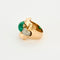 MELLERIO DITS MELLER - Bague Tank Or Jaune, Diamants, Emeraude 58 Facettes