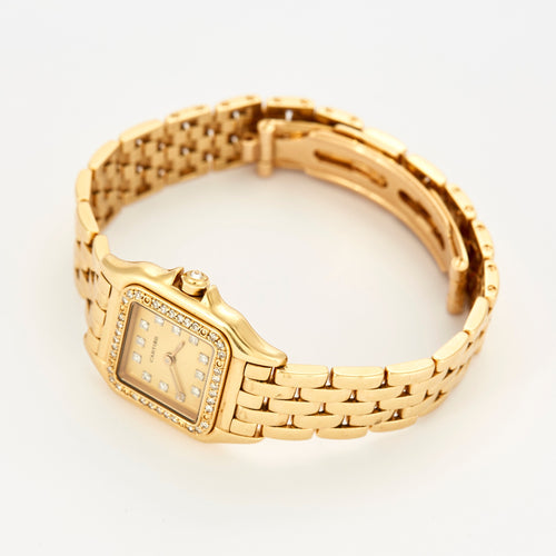 Montre CARTIER - Montre Panthère Or Diamants 58 Facettes