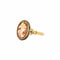 Bague 56 Bague camée sur agathe en or jaune 58 Facettes BO/230124